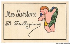 CD-BFP1-0108-ILLUSTRATEUR - DELLEPIANE - Mes santons