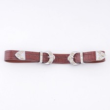 Maje Ceinture Femme Cuir