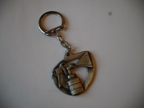 Porte clé métal pistolet - pistolet, a