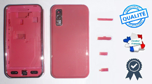 Façade coque rose - façade,