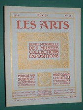 Les Arts revue mensuelle n°