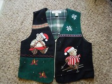 Christmas Teddy Bears Zipper