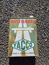 bidon d'huile Yacco 2L