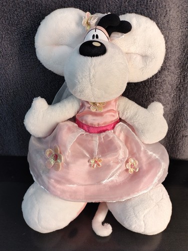 Peluche diddlina mariée robe - peluche,