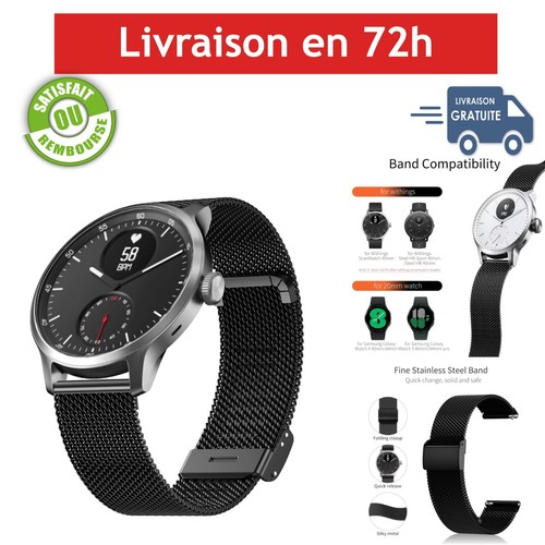 Bracelet montre acier - montre,