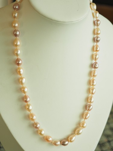Collier vintage perles - collier, culture