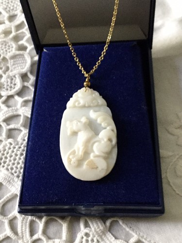 Ancien collier pendentif nacre - ancien,