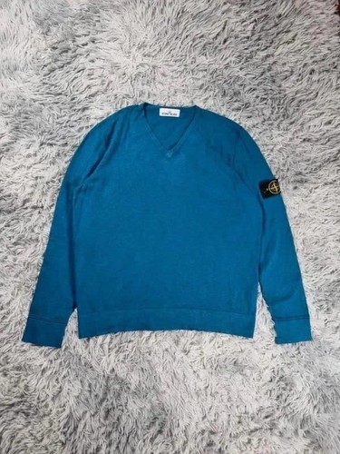 Pull col bleu stone - en,