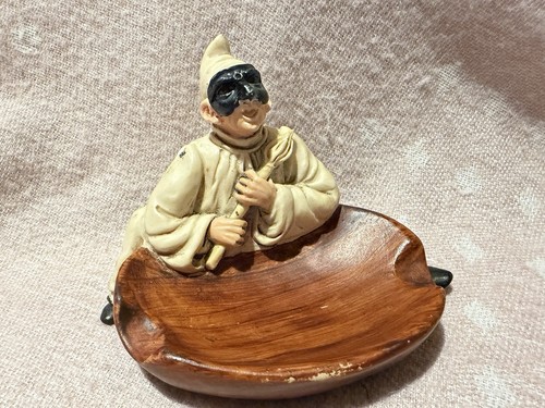 Vintage puchinella clown - vintage,