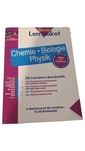Lernpaket chimie biologie - lernpaket,