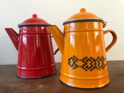 Cafetières anciennes en - 2,