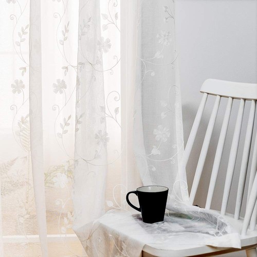 Lot voilages blancs - de, 2