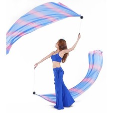 Bell Dance Veil Poi Balls - Poi ning Balls Pour  Indienne, Yoga - 7 Couleurs Au