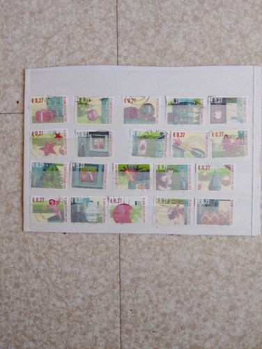 Série timbres des pays - des,