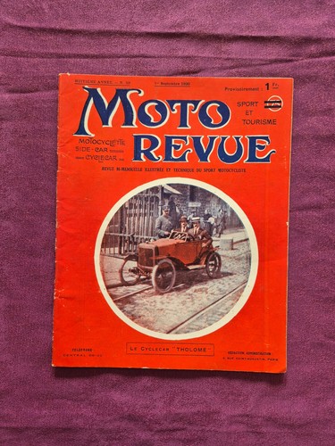 Moto revue 09 - n°59, ;