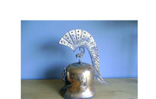 CASQUE GREC , ROMAIN A L' ANTIC militaire crête