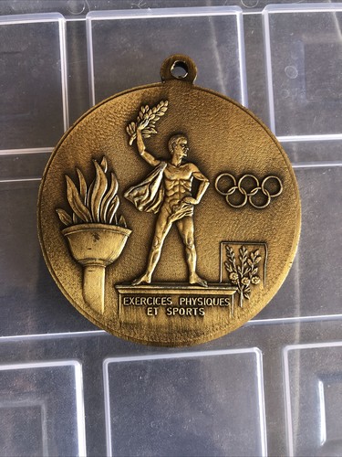 Medaille exercices phisiques - medaille,