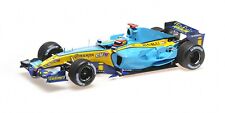 Minichamps 1:18 RENAULT F1 R25 FERNANDO ALONSO 3RD BRAZIL GP WORLD CHAMPION 2005