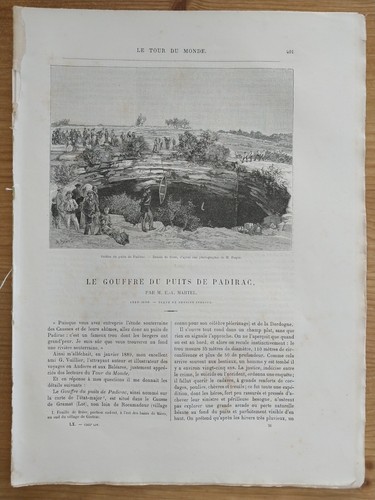 Gouffre puits de padirac - gouffre,