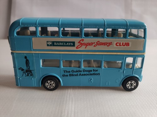 Corgi bleu pale - bleu, routemaster