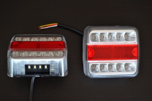 24v led feux arrière - 2x, 12-24v