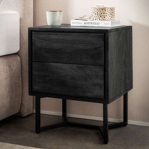 Finebuy table nuit bois - de,