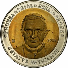 Vatican, 10 Euro, 2006, *PRUEBA*TRIAL*ESSAI*PROBE* G 2007 Monnaie de fantaisie