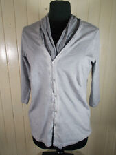 Top gilet leger coton gris