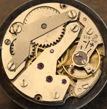 Mouvement de montre Mécanique  ancienne  JEJ PS 31  semble fonctionner -  F10-07