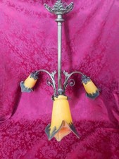 Lustre en bronze de style