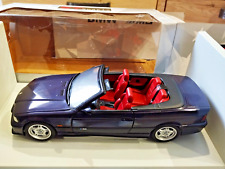 UT Models 1/18  BMW M3 E36 Cabriolet Techno Violet  +BOITE ETAT NEUF