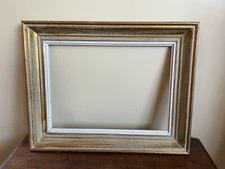 cadre ancien en bois Montparnasse début XXe 1930 pour toile 33x24cm