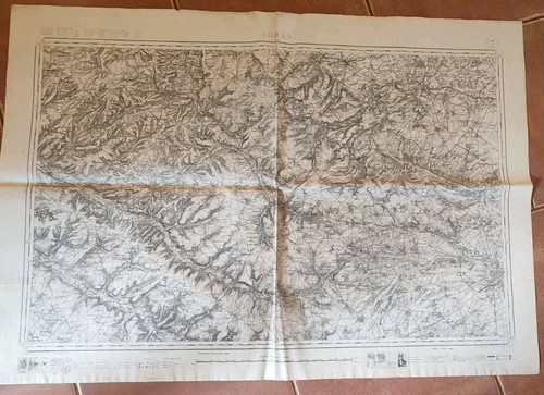 Carte etat major - etat-major, arras