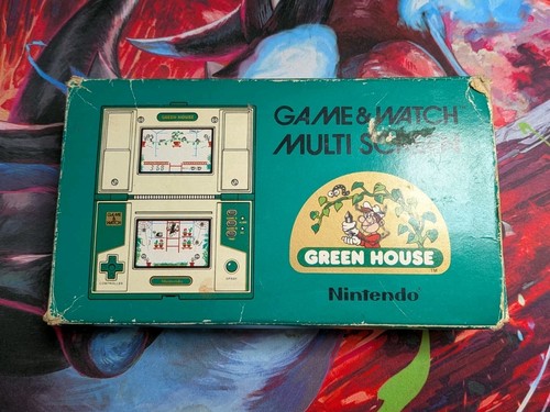 Nintendo game and watch - nintendo, green