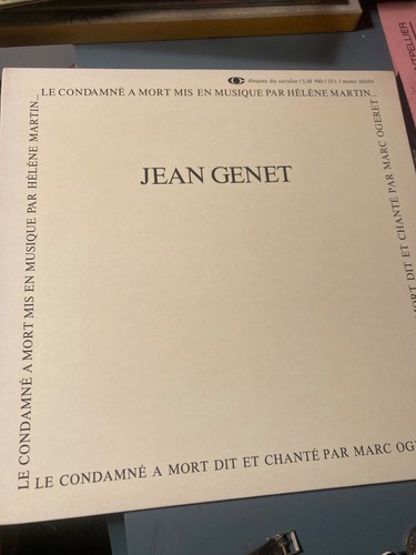 Rare jean genet le - genet,