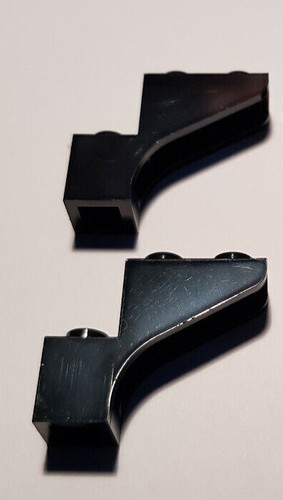 Lego black arch - arch, 1x3x2