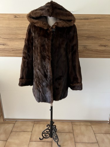Manteau fourrure naturelle - manteau, de