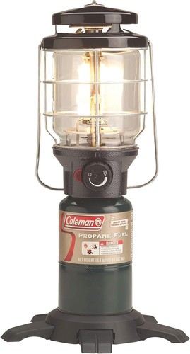 Gas lantern with matchless - lantern,