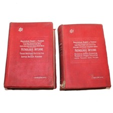 Ensemble de 2 livres de Médecine / Pathologie interne /Maladies infectieuses...