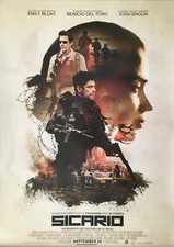 Affiche cinéma SICARIO 70x100cm Poster / Denis Villeneuve / Emily Blunt
