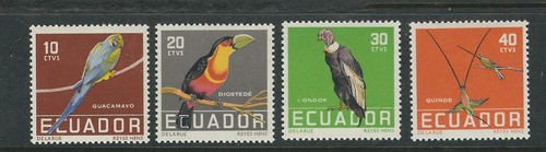 équateur 1958 oiseaux - 1958,