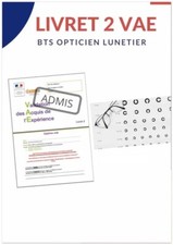 Livret vae bts opticien - livret,
