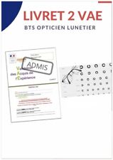 LIVRET 2 VAE BTS OPTICIEN LUNETIER