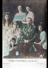 FAMILLE IMPERIALE de RUSSIE / TSAR & IMPERATRICE avec ENFANTS début 1900