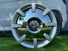 4 X 17 Pouces Roues Argent+Chrome 5X112: S'adapte Pour Volkswagen Golf Beetle