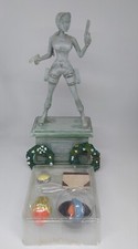 RARE Statue commémorative Lara Croft Tomb Raider V Chronicles scène Atlas