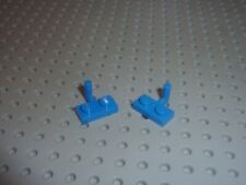 2 x LEGO Espace Blue Plate 1x2
