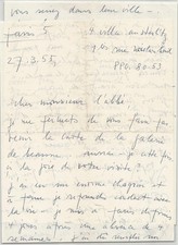 Véronique Filozof Lettre