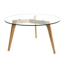 Table Basse en Verre "Ronde"