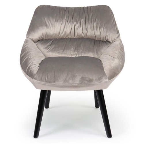 Fauteuil design velours - fauteuil,